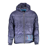 La Martina Long Sleeved Quilted Jacket Blue - Men's