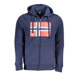 Norway 1963 Sweatshirt with Zip Blue Navy - Men's