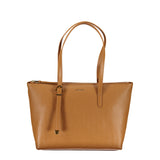 Coccinelle Leather Shoulder Bag Tan - Women's