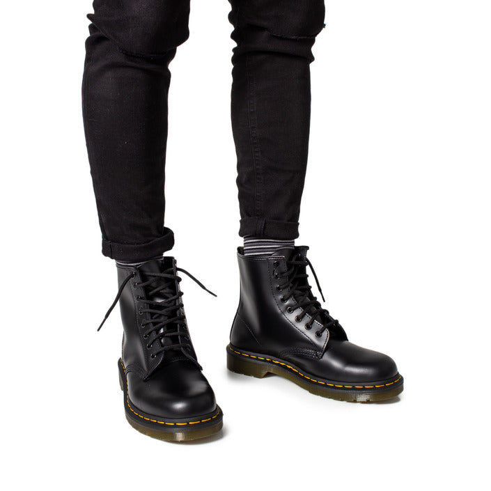 Dr. Martens Glossy Black Boots - Men's