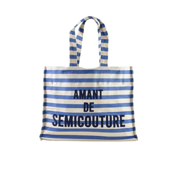 Semicouture Cotton Bag Plain 354388 - Women's