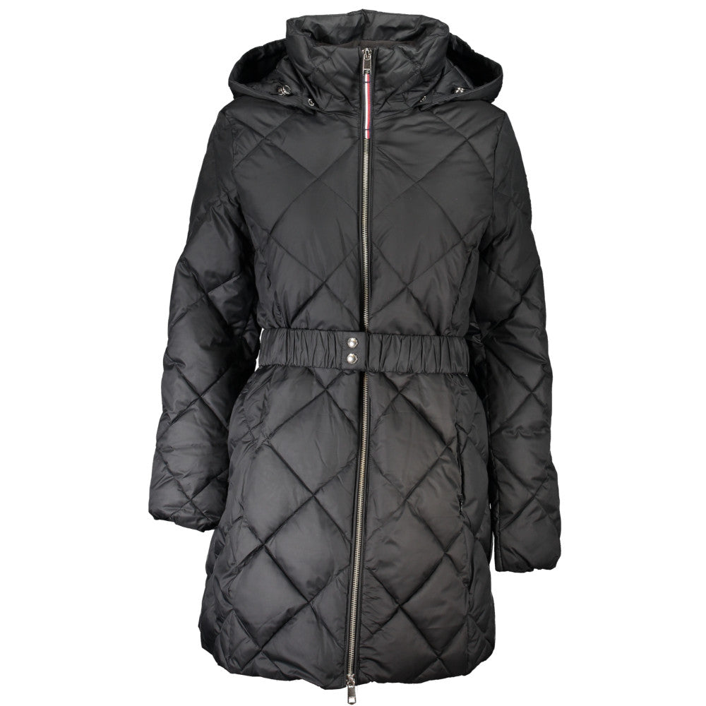 Tommy Hilfiger Water Repellent Coat Black - Women's