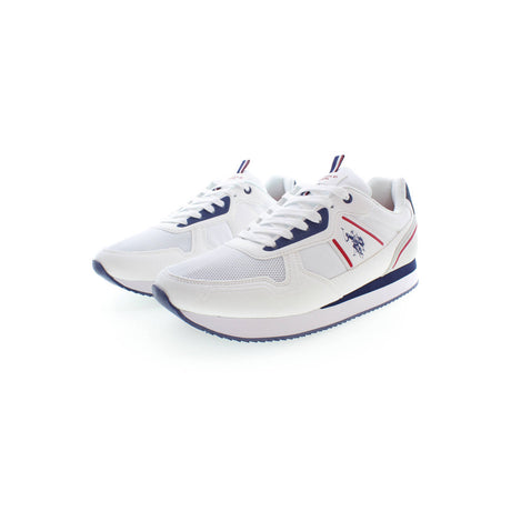 U.S. Polo Sneakers with Laces White - Men's