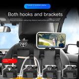 Universal Car Seat Back Hook and Phone Holder