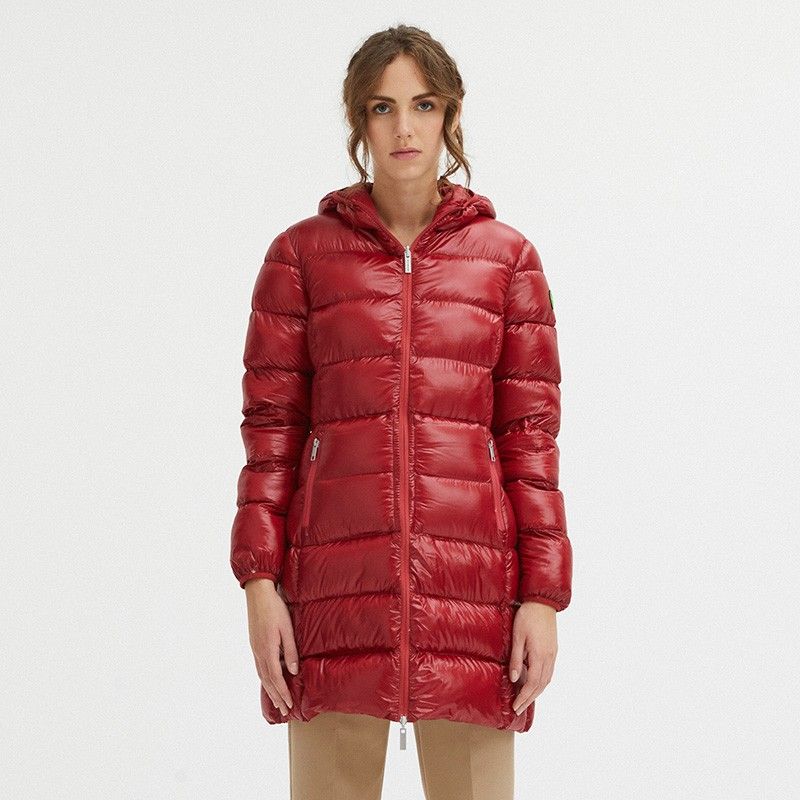 Centogrammi Red Nylon Jacket & Coat - Women's