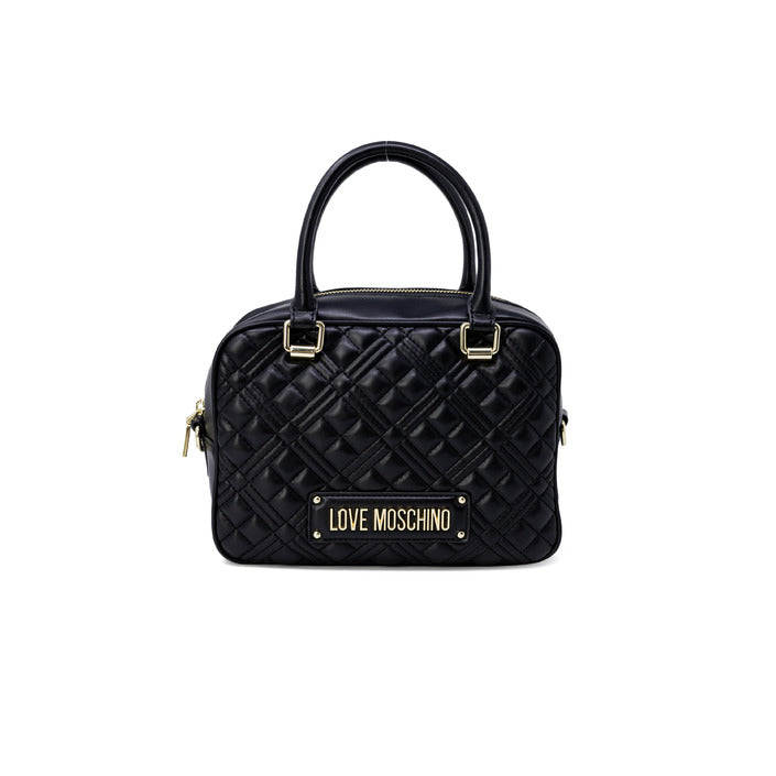 Love Moschino Bag with Zip Black - Women's