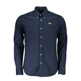 La Martina Long Sleeve Shirt Blue Navy - Men's