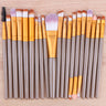 Professional Makeup Brush Set with Soft Synthetic Handles