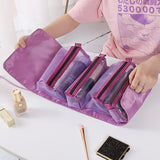 Travel Cosmetic Bag for Makeup and Toiletries Organizer