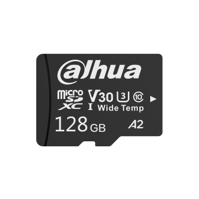 Dahua MicroSD 128GB MicroSD Wide-Temperature Video Surveillance Card W100