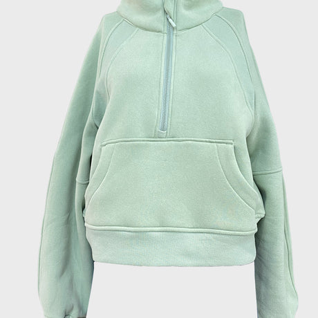 Women's Thickened Fleece Sports Jacket for Yoga Fitness