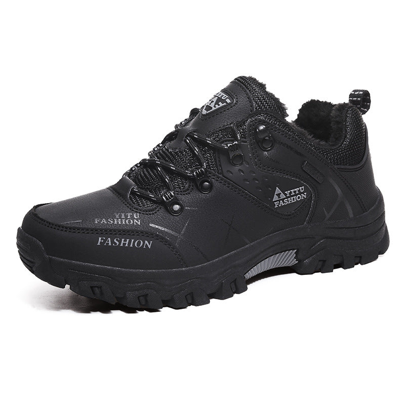 Men's High-Top Anti-Slip Hiking Shoes for Outdoors