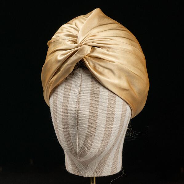 Double-layer Twisted Silk Home Cap
