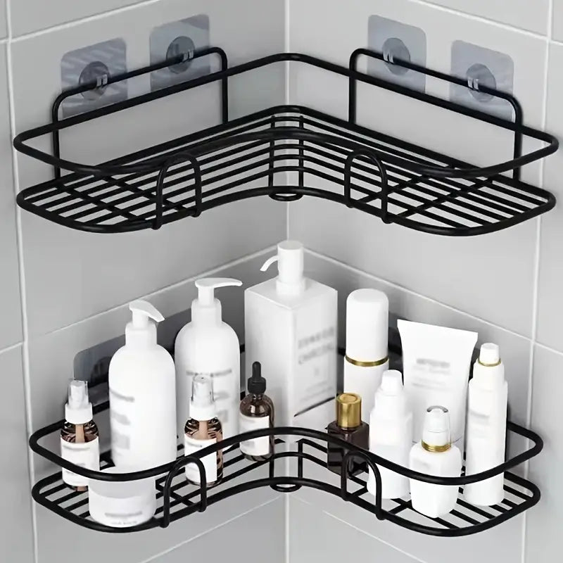 Triangle Bathroom Shelf and Shower Caddy Rack Holder