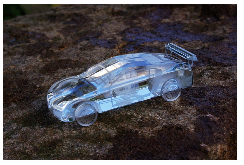 Crystal Car Model Perfume Holder Decor Item