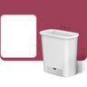 Wall-Mounted Kitchen Trash Can and Organizer Shelf