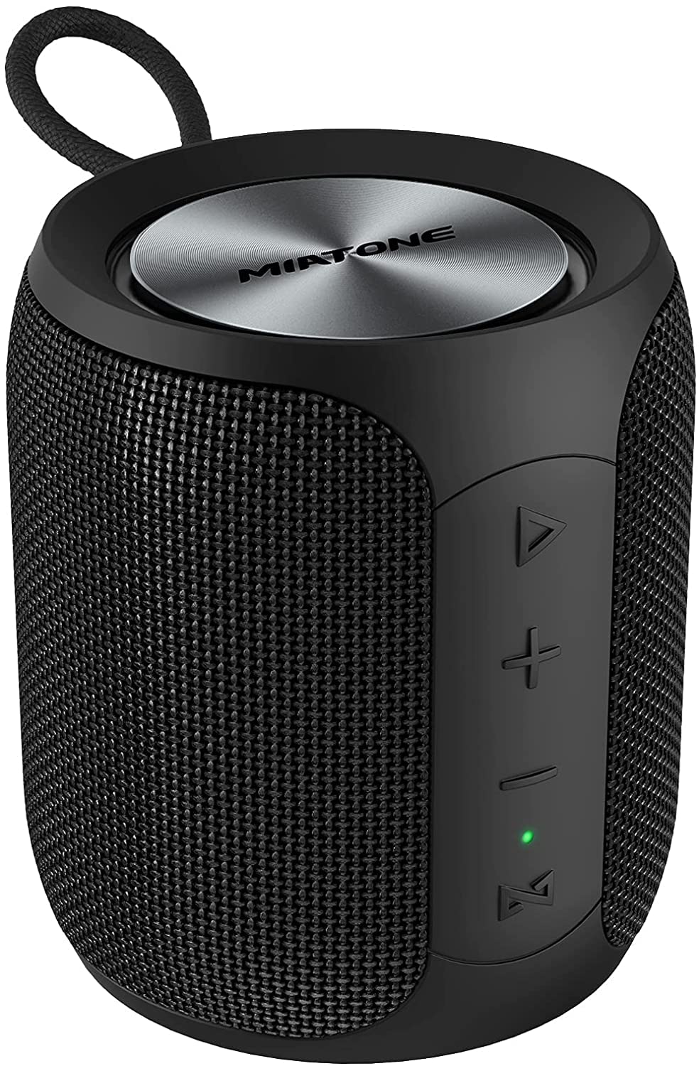 MIATONE QBOX - 16W Wireless Bluetooth Speaker IP67 Waterproof Speaker with Deep Bass Portable Speaker for Beach Camping Essentials Gifts for Men Birthday Valentines Day Gifts for Him Black