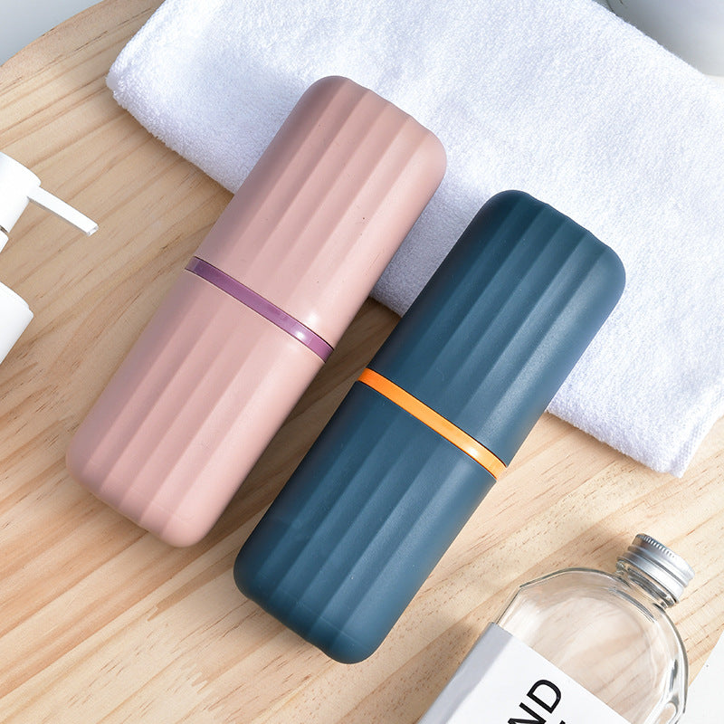 Portable Organizer for Travel Toothbrush Storage
