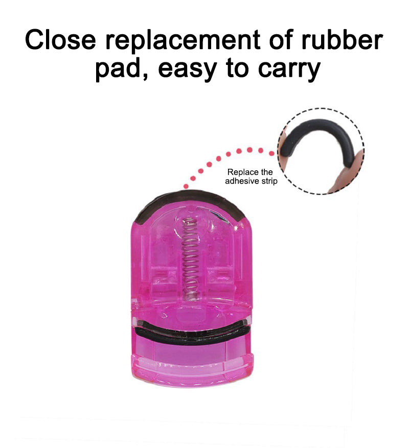Portable Mini Eyelash Curler - Wide Angle Makeup Tool