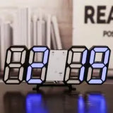 LED Digital Wall Clock with Alarm - Home Decor Item