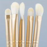 10pcs Soft Bristle Makeup Brush Set for Beauty Tools