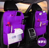Car Seat Cover with Backrest Storage Bag