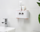 Toothpaste Squeezer, Storage Box, Toothbrush Holder Set