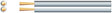 Mercury Economy Speaker Cable 2 x 2.5mm White 100m 807.055UK