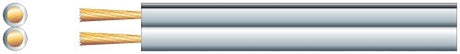 Mercury Economy Speaker Cable 2 x 2.5mm White 100m 807.055UK