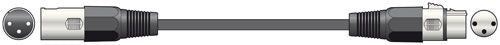 QTX Light DMX leads 3p 110ohm 3.0m  177.904UK