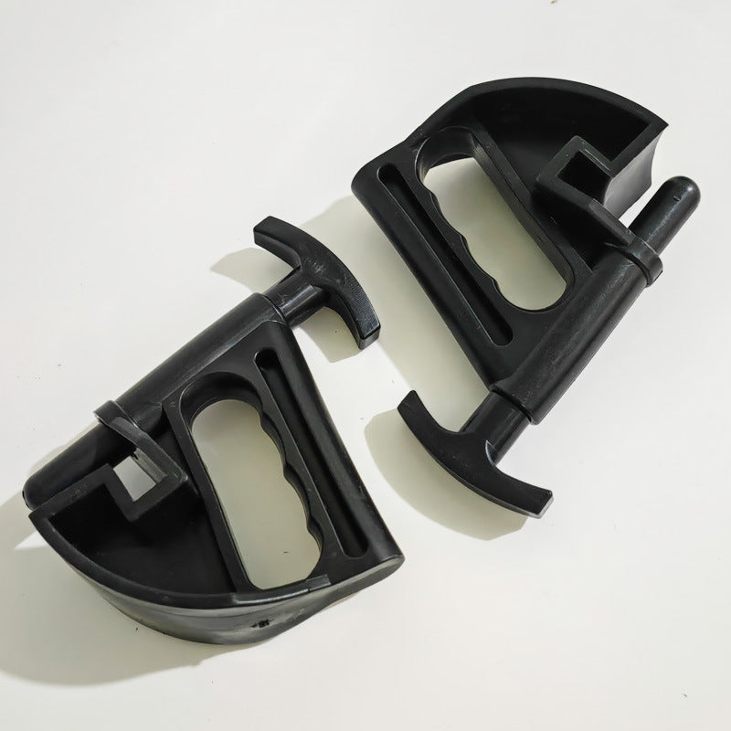 Car Tire Scraper Tool with Steel Ring Clamp