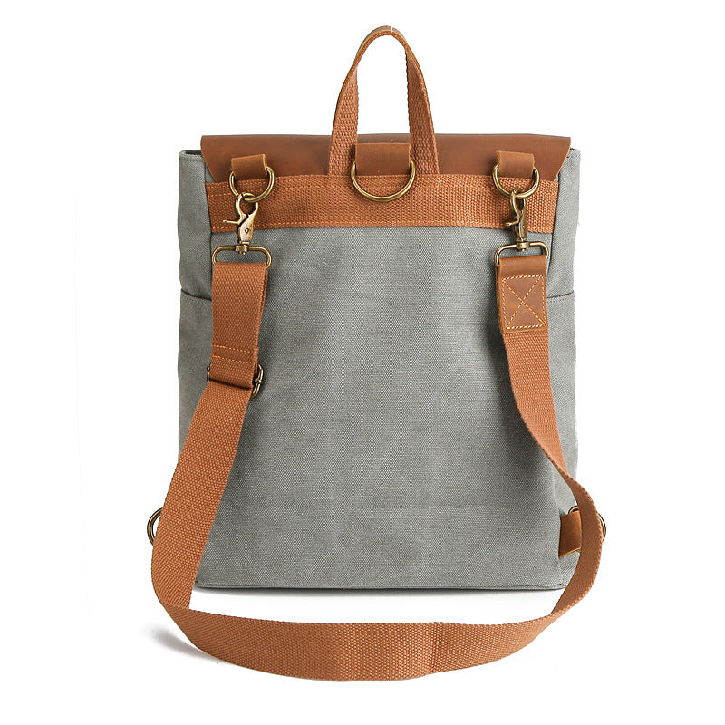 Vintage Canvas Backpack for Women - Custom Design