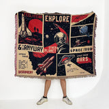 Bohemian Outdoor Camping Blanket and Picnic Mat