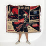 Bohemian Outdoor Camping Blanket and Picnic Mat