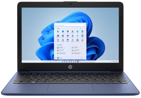 HP NOTEBOOK STREAM 11-AK0002NV, INTEL CELERON N4120 1.1-2.6GHz/4MB, 4 CORES, 4GB, 64GB EMMC, UHD GRAPHICS, 11.6' HD, WIN 11 HOME, 2YW, ROYAL BLUE