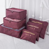Korean Multi-Function Travel Storage Bag 6-Piece Set