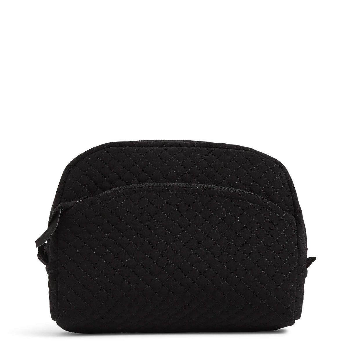 Vera Bradley Womens Microfiber Medium Cosmetic Makeup Organizer Bag Black One Size