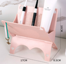 Foldable Desktop Organizer Rack for Bathroom Storage