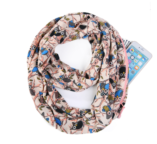 Owl Scarf - Versatile Neck Wrap Accessory