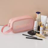 Korean Waterproof Transparent Travel Cosmetic Bag