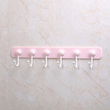 360° Rotating Kitchen Storage Rack with 6 Hooks