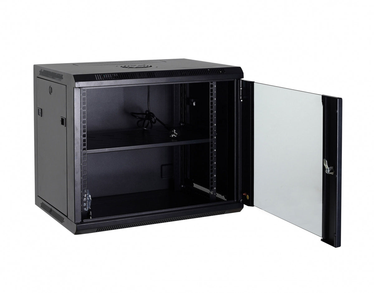 DigitMX NETPRO NP-C18U60W2F 19'' Wall Rack 18U 60cm with fan (Not Assembled)