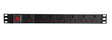 DigitMX NETPRO NP-CPDU7 1U 7-ways PDU 13A with Switch