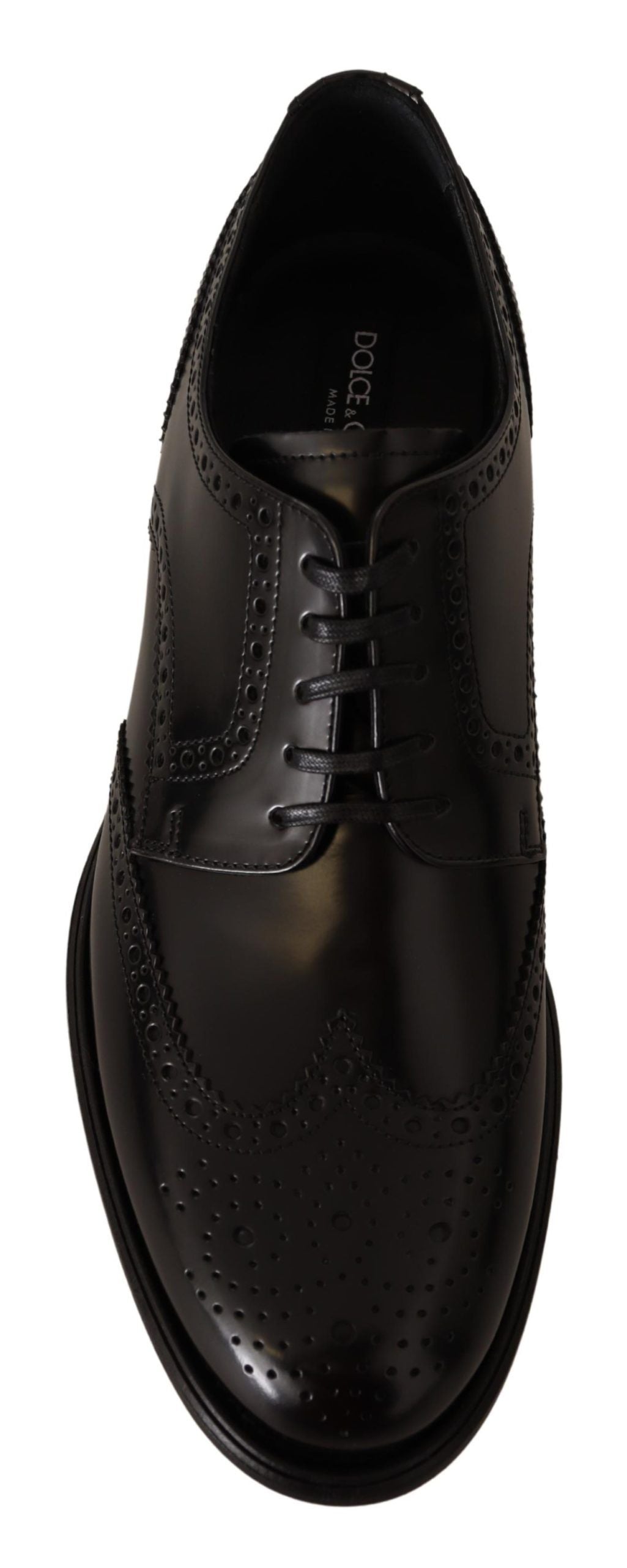 Dolce & Gabbana Elegant Wingtip Derby Oxford Shoes