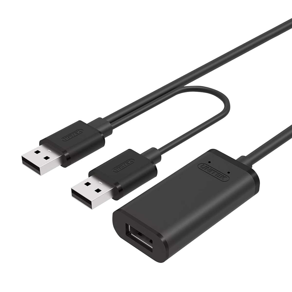 Unitek Y-278 USB2.0 USB-A Male to USB-A Female Active Extension Cable 10m