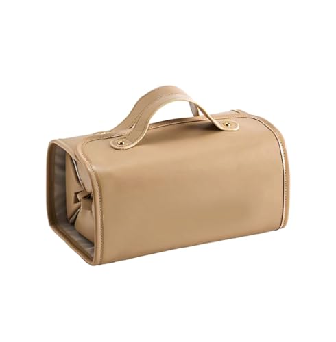 YDR Travel Makeup BagCapacity Cosmetic Travel Bag for Women Portable Pouch Makeup Organizer Bag with Divider and Handle Makeup Case Toiletry Bag