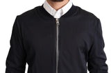 Dolce & Gabbana Elegant Silk Blend Bomber Jacket