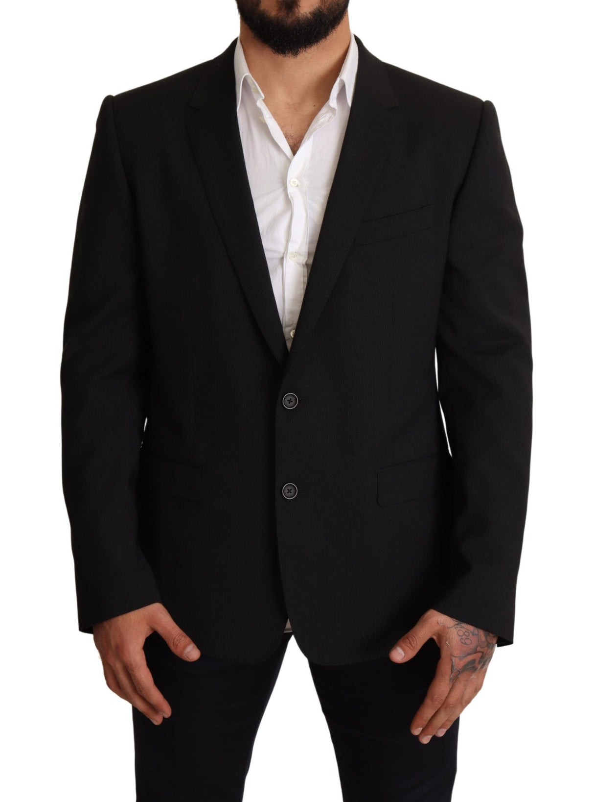 Dolce & Gabbana Elegant Slim Fit Martini Blazer Jacket