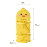 Little Yellow Duck Makeup Sponge Holder Wall Rack