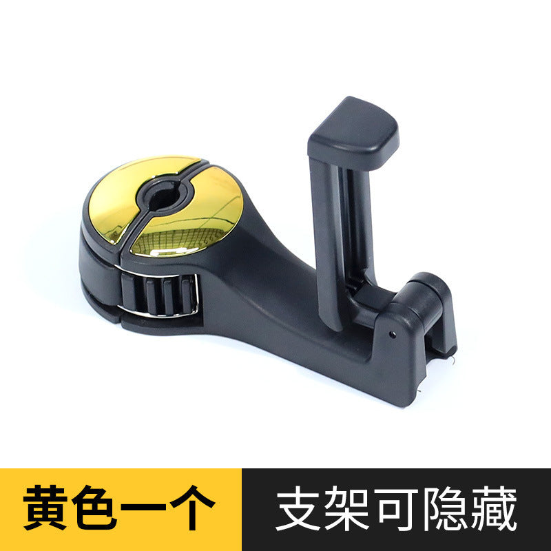 Car Seat Hidden Hooks and Phone Holder for Back Seat